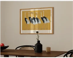 New Daells Bolighus Plakat Red Crown Crane