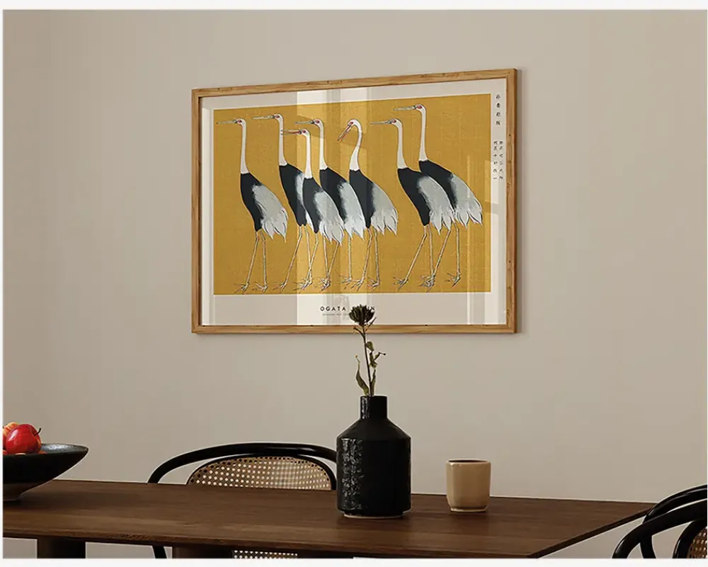 New Daells Bolighus Plakat Red Crown Crane