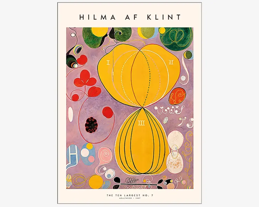 Clearance Daells Bolighus Plakat The Ten Largest No.7