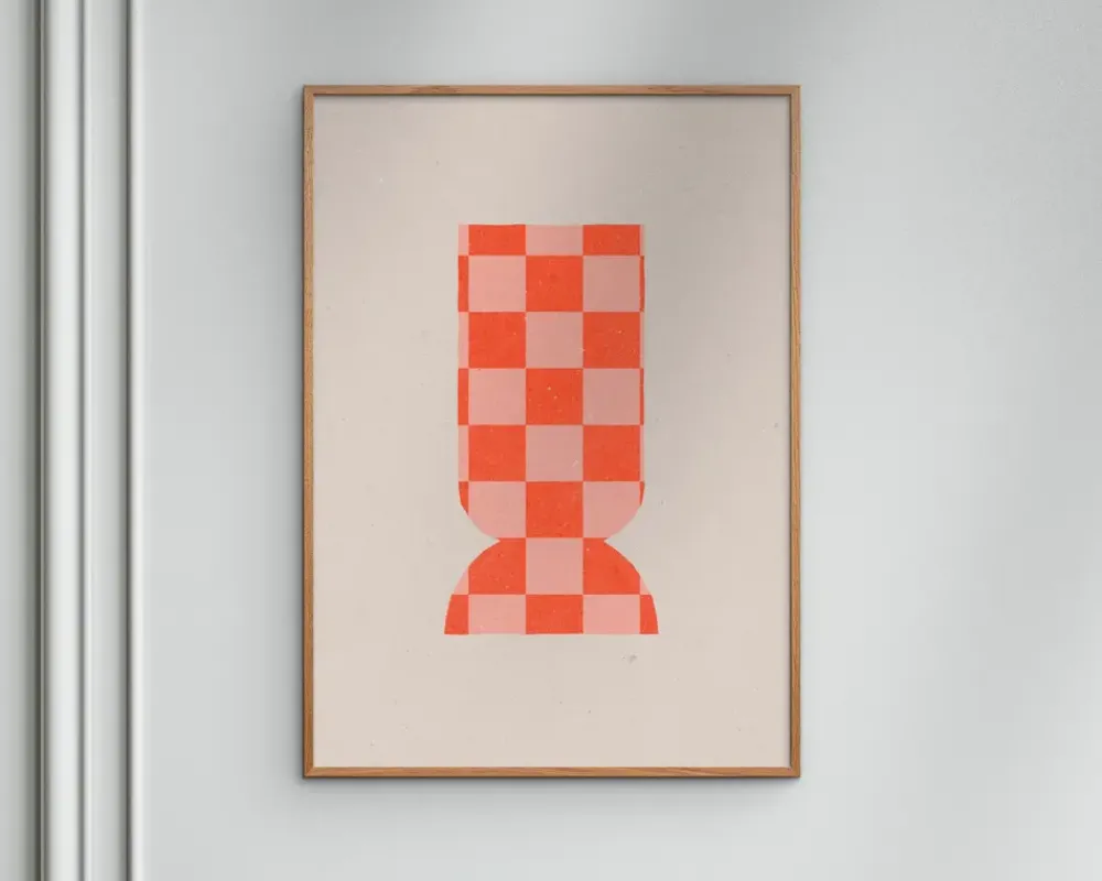 Outlet Daells Bolighus Plakat Vase 3 NKTN