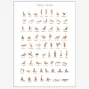 Sale Daells Bolighus Plakat Yoga Poses