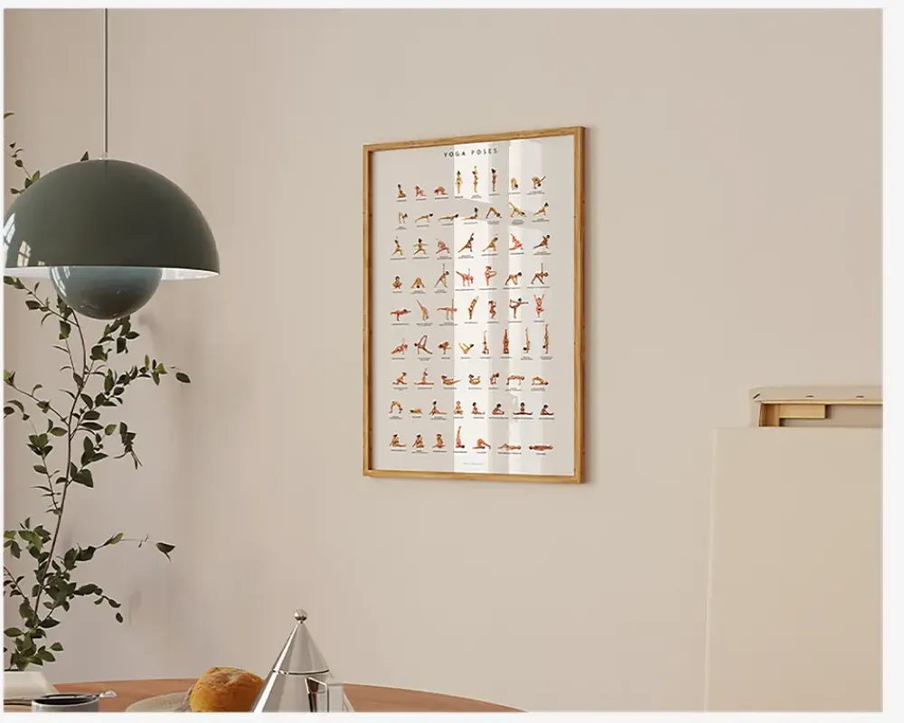 Sale Daells Bolighus Plakat Yoga Poses