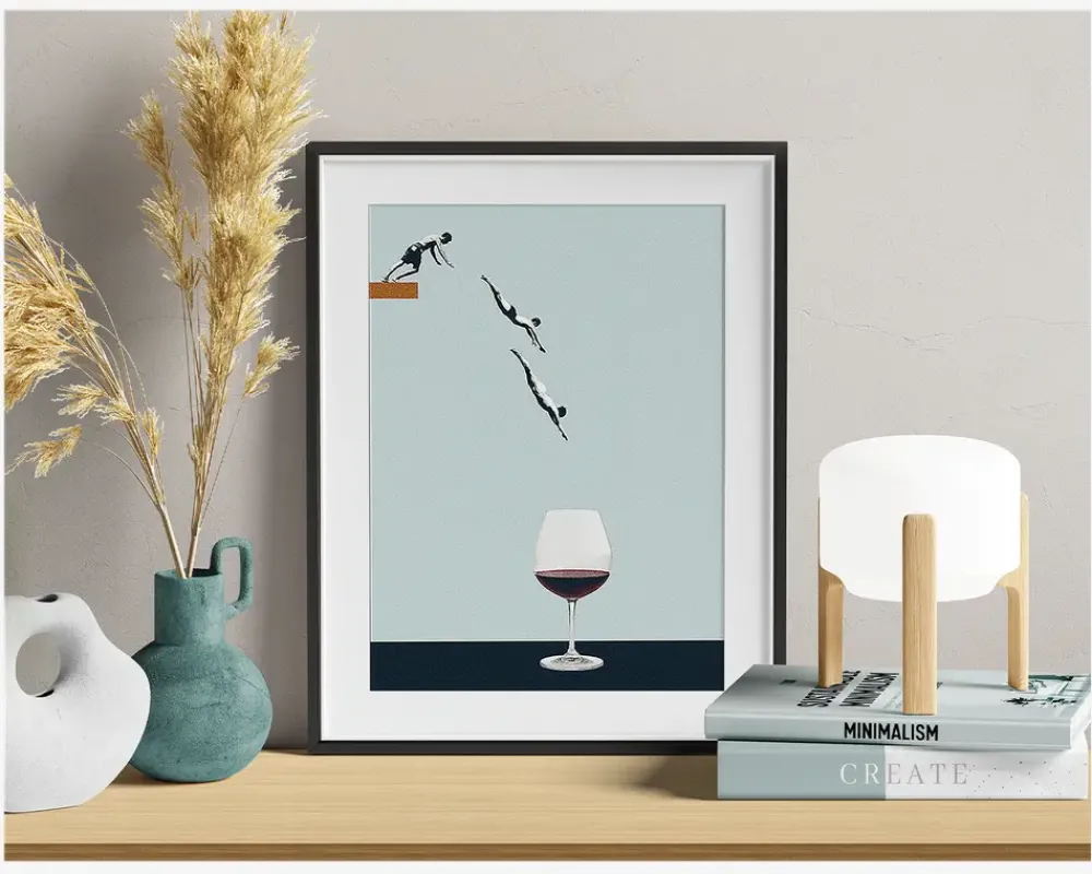 Hot Daells Bolighus Plakat Your Best Friends Forget You Get Old