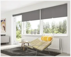 Clearance Daells Bolighus Plisse Gardin Touch 90x160 cm Grå