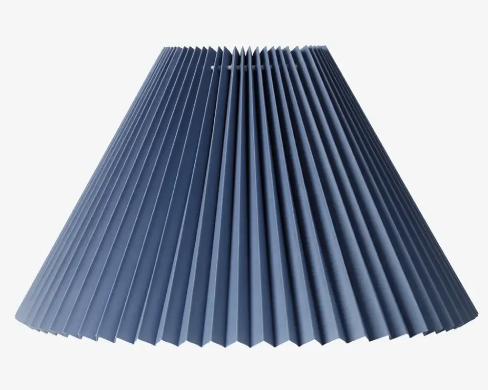 Daells Bolighus Plisseskærm Blå 27 cm