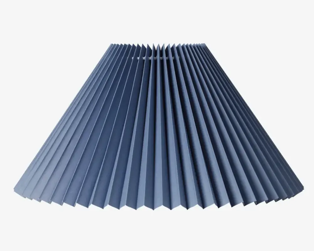 Online Daells Bolighus Plisseskærm Blå 23 cm