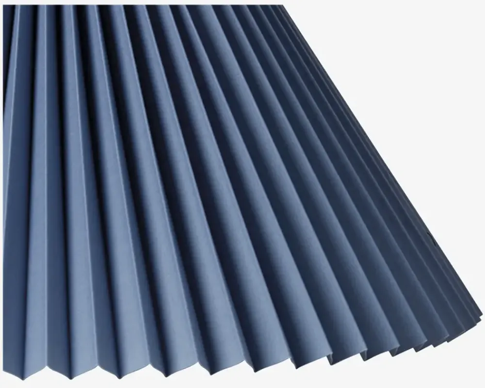 Online Daells Bolighus Plisseskærm Blå 23 cm