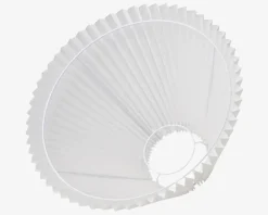 New Daells Bolighus Plisseskærm Hvid 27 cm