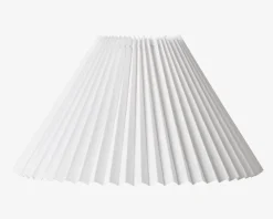 Discount Daells Bolighus Plisseskærm Hvid 25 cm