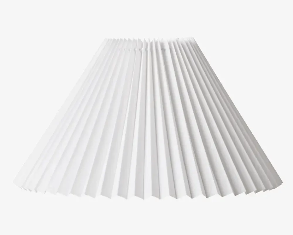 Discount Daells Bolighus Plisseskærm Hvid 25 cm