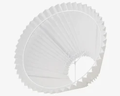 Daells Bolighus Plisseskærm Hvid 21 cm