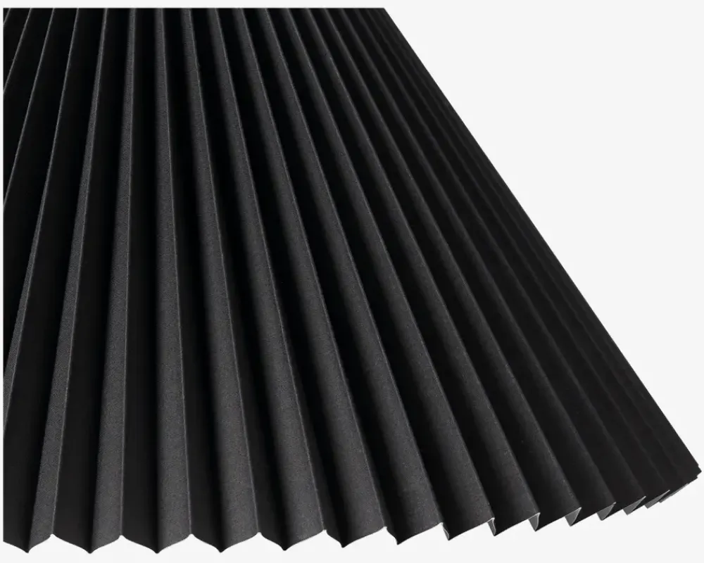 Daells Bolighus Plisseskærm Sort 21 cm