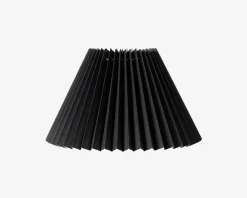 Hot Daells Bolighus Plisseskærm Sort 17 cm