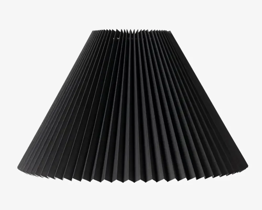 New Daells Bolighus Plisseskærm Sort 25 cm