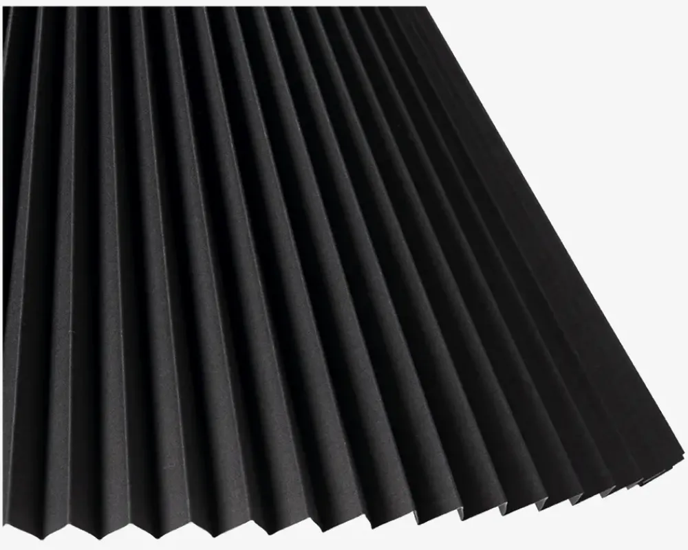 Outlet Daells Bolighus Plisseskærm Sort 30 cm