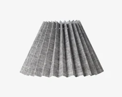 New Daells Bolighus Plisseskærm Sort Nistret 15 cm