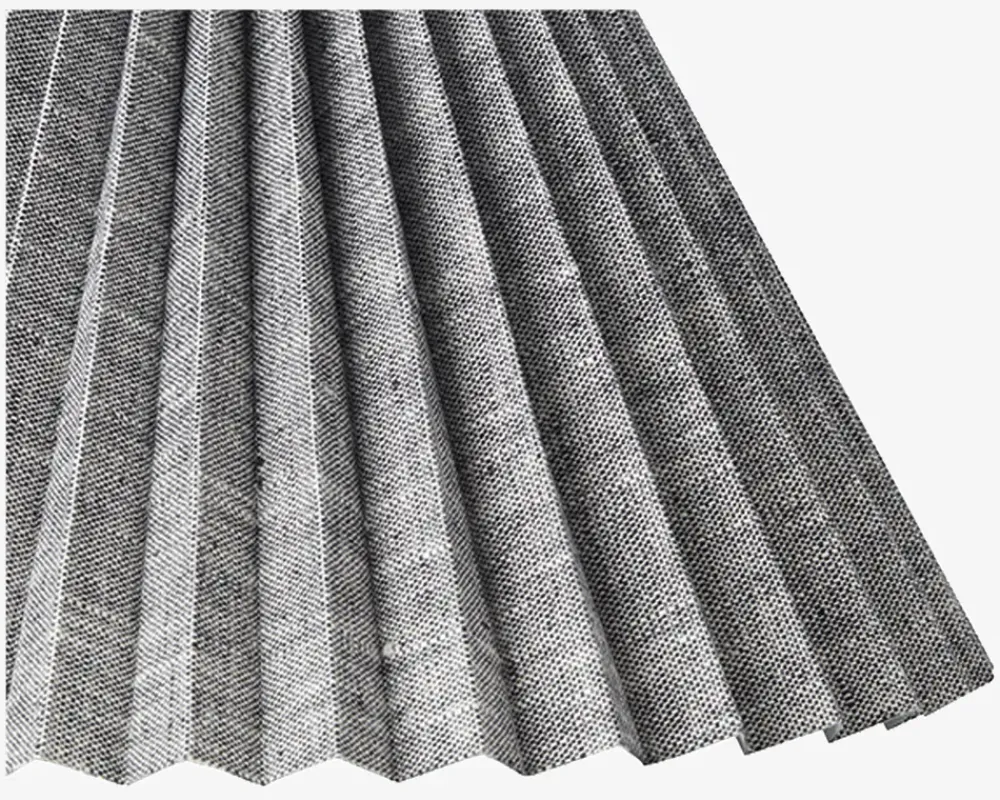 New Daells Bolighus Plisseskærm Sort Nistret 15 cm