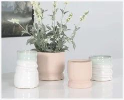 Clearance Daells Bolighus Potte Cylinder Lille Rose H.11 cm