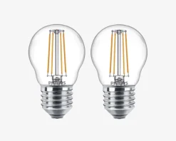 Hot Daells Bolighus Pære Filament Krone E27 40W 2-Pak