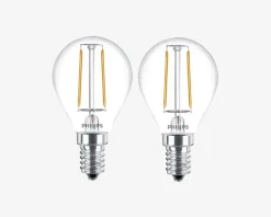 New Daells Bolighus Pære Filament Krone E14 25W 2-Pak