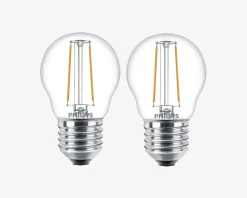 Clearance Daells Bolighus Pære Filament Krone E27 25W 2-Pak