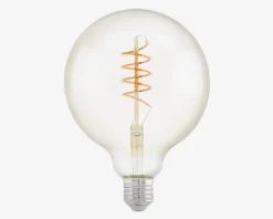 Clearance Daells Bolighus Pære Spiral Amber E27 4 Watt