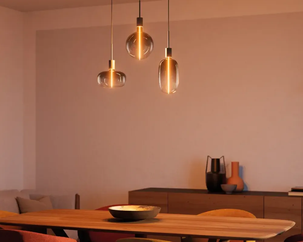 Sale Daells Bolighus Pære Vintage smoke E27 H.37 cm