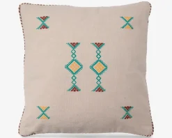 Outlet Daells Bolighus Pude atlas print 45x45 cm