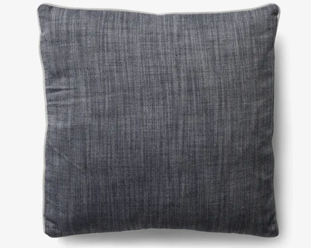 Online Daells Bolighus Pude blå m/fyld 45x45 cm