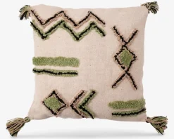 Best Daells Bolighus Pude broderi/kvaster beige 45x45 cm