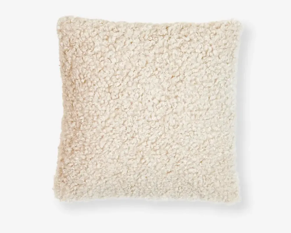 Best Daells Bolighus Pude plys off white 50x50 cm