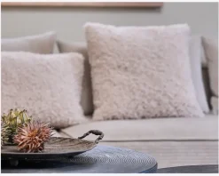 Best Daells Bolighus Pude plys off white 50x50 cm