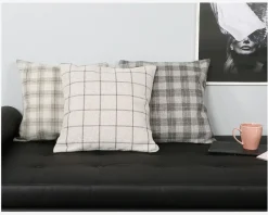 Best Daells Bolighus Pude Ruth Grå/Beige 50x50 cm Grå, Beige