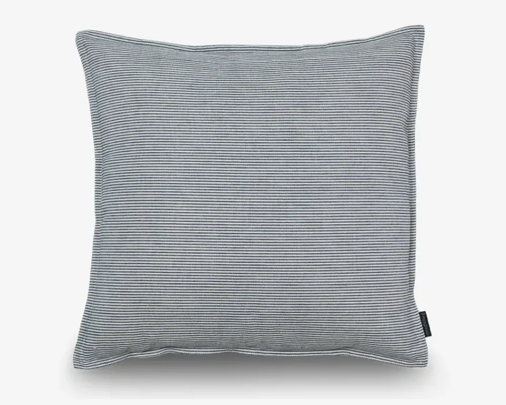 Discount Daells Bolighus Pude Striber Blå Bomuld 50x50 cm