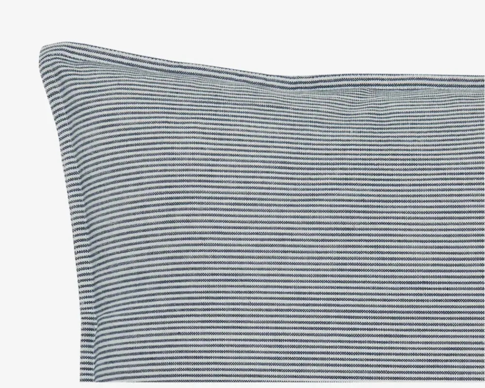 Discount Daells Bolighus Pude Striber Blå Bomuld 50x50 cm