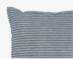 Outlet Daells Bolighus Pude Striber Mørk Blå Bomuld 50x50 cm