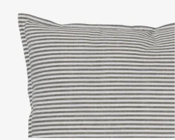 Hot Daells Bolighus Pude Striber Mørk Grøn Bomuld 60x60 cm