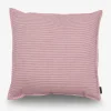 Clearance Daells Bolighus Pude Striber Mørk Rose Bomuld 50x50 cm