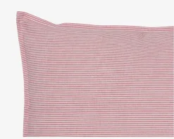 Clearance Daells Bolighus Pude Striber Mørk Rose Bomuld 50x50 cm
