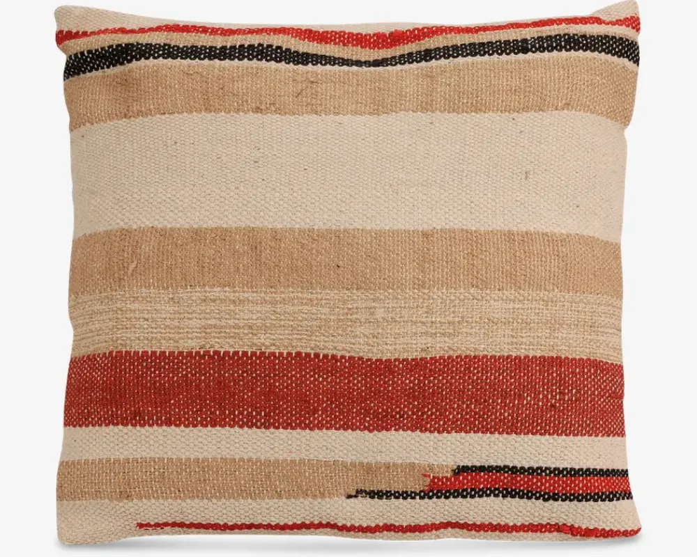 Outlet Daells Bolighus Pude stribet tufted 50x50 cm