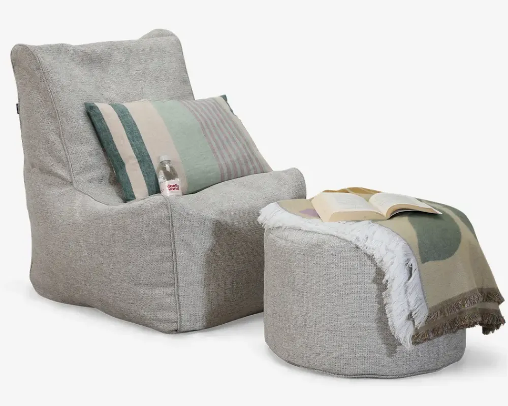 New Daells Bolighus Puf til sækkestol Beige