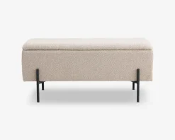 Sale Daells Bolighus Puf/bænk med opbevaring Beige