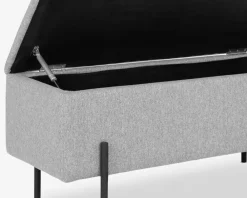 New Daells Bolighus Puf/bænk med opbevaring Grå