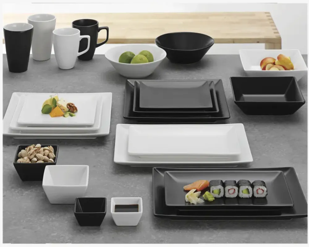 Online Daells Bolighus Quadro Stoneware 21 cm Hvid