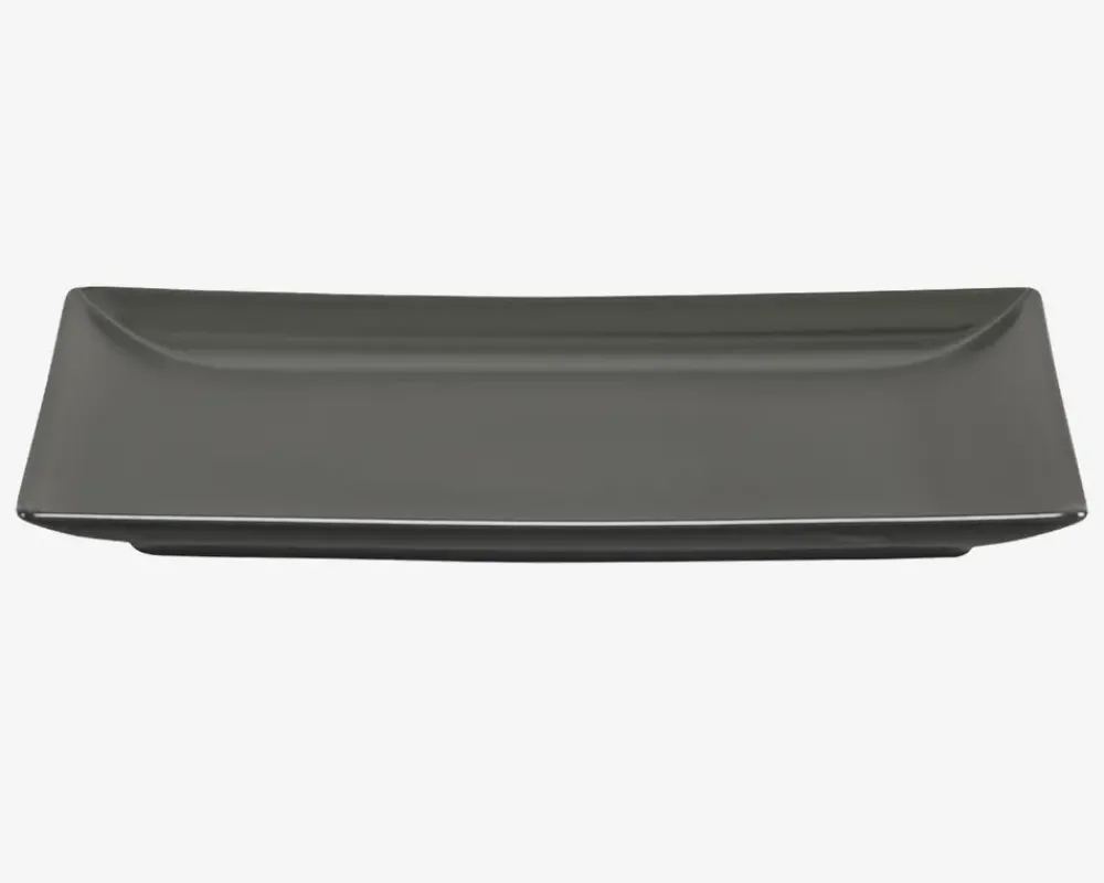 Outlet Daells Bolighus Quadro Tallerken Rektangulær 30x20 cm Sort