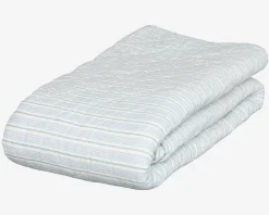 Daells Bolighus Quilt Plaid Ethnic Stripes Blå