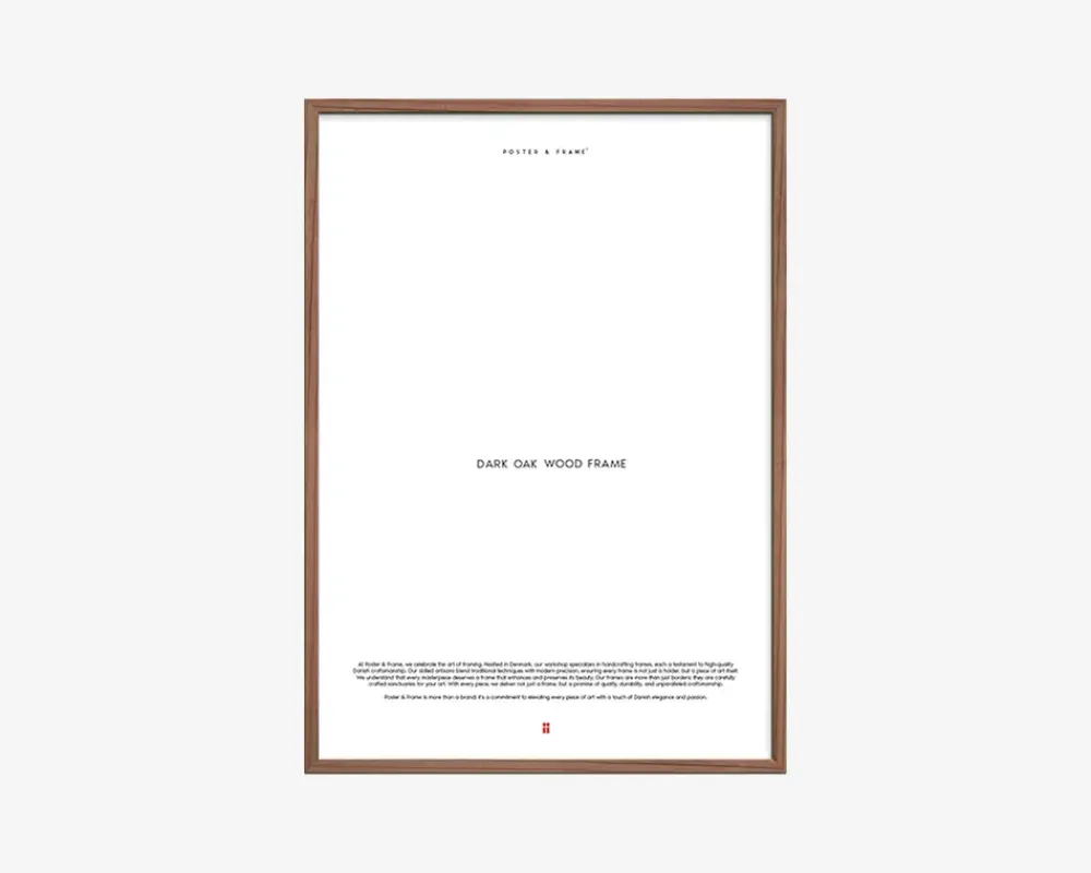 Daells Bolighus Ramme mørk 50x70 cm Eg