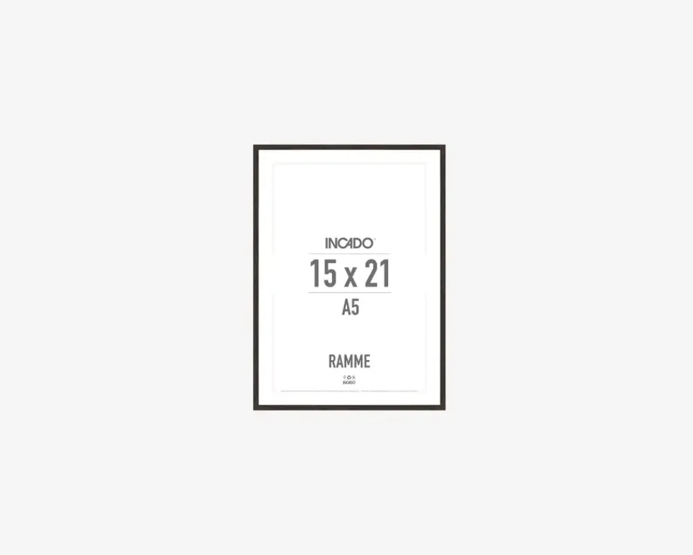 New Daells Bolighus Ramme Røget Eg Slim 15 x 21 cm