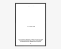 Outlet Daells Bolighus Ramme 70x100 cm Sort