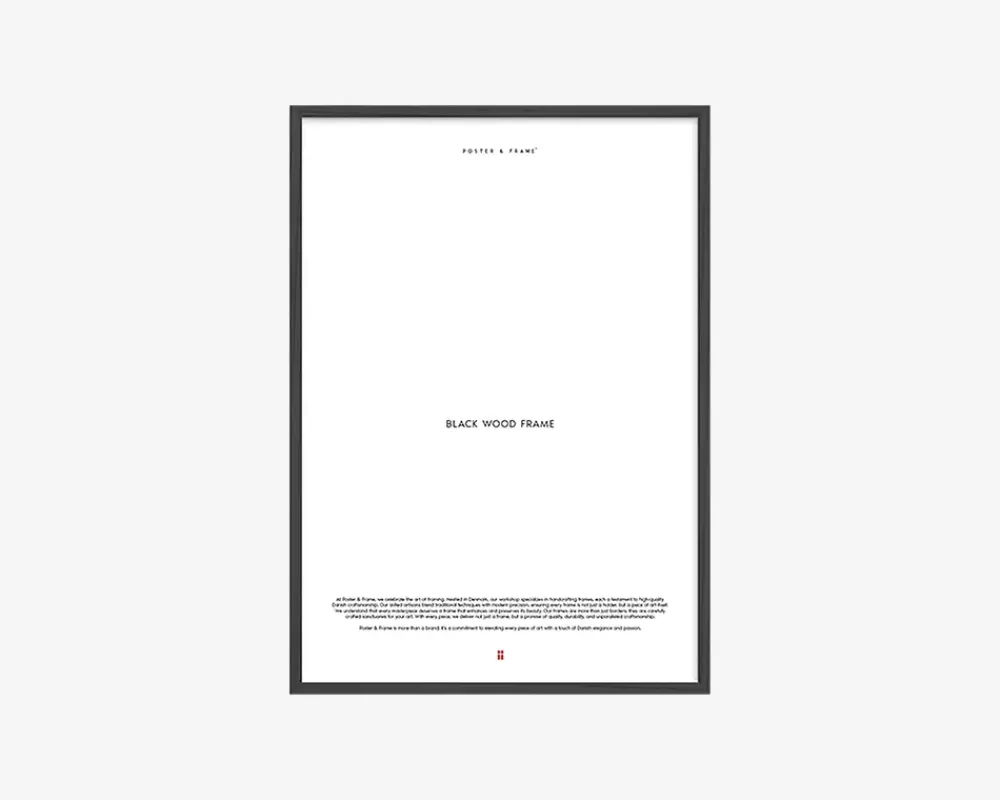 Online Daells Bolighus Ramme 50x70 cm Sort